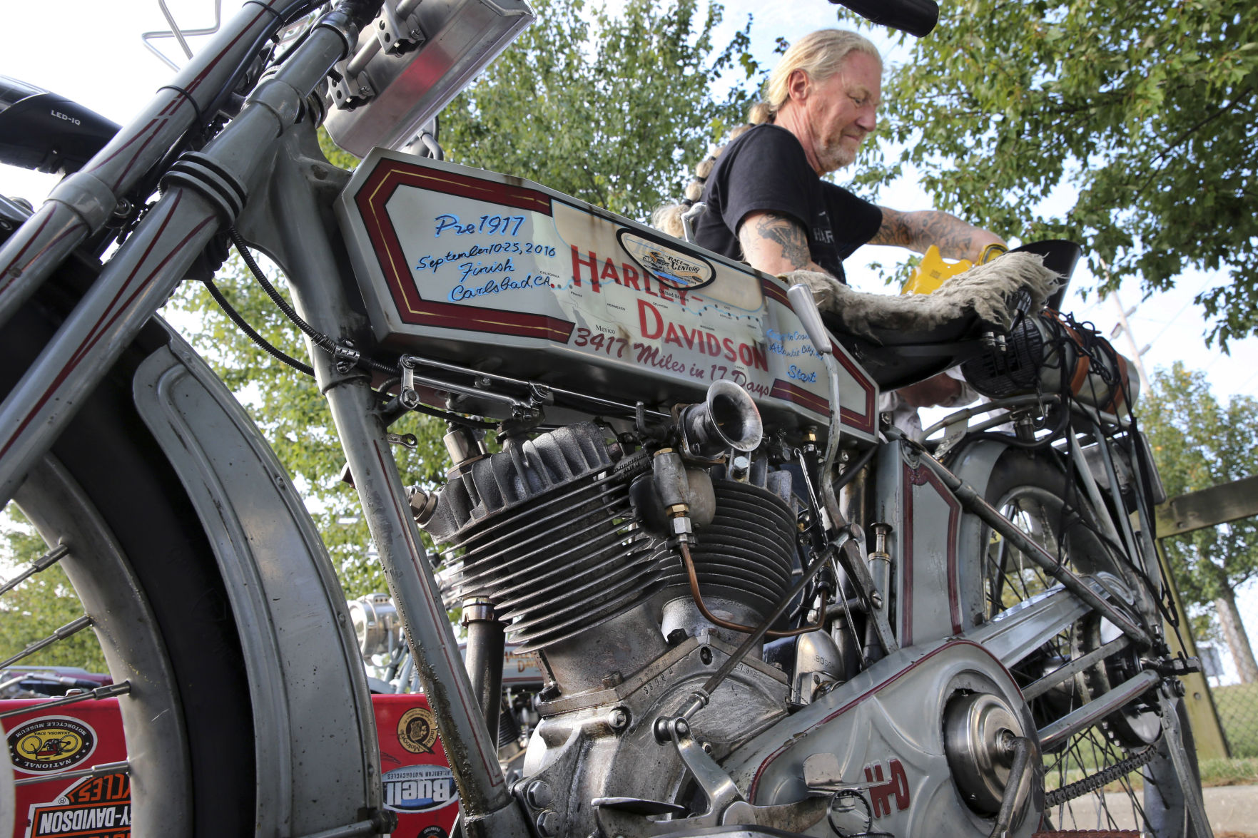 Vintage Motorcycle Race